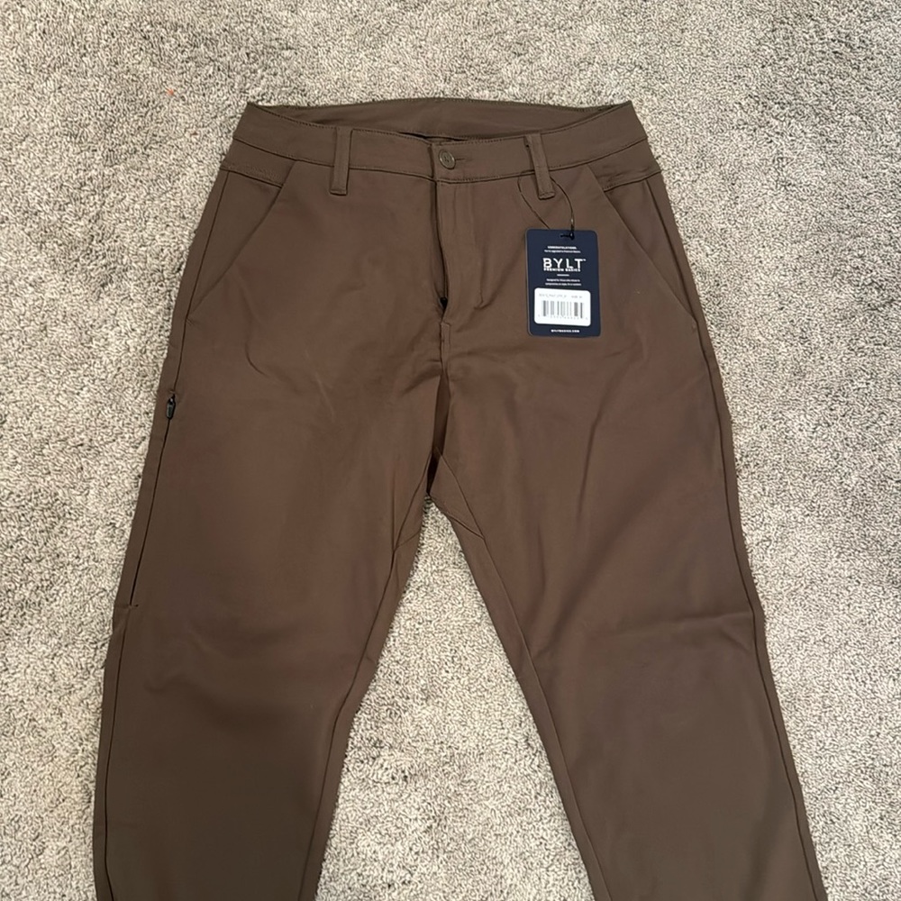 BYLT Everyday Pant 2.0 - Sz 31 Dark Taupe